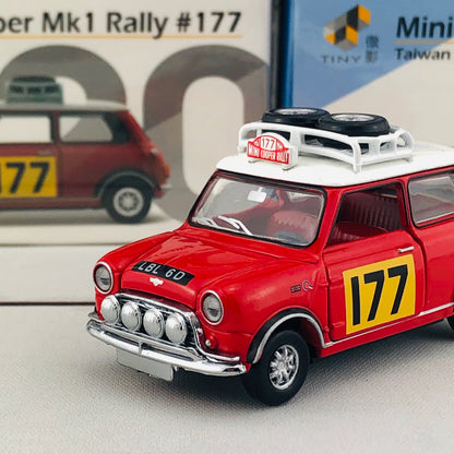 Tiny 20 Mini Cooper Mk1 Rally #177 Taiwan ATC64567
