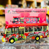 TINY 微影 1/76 Toyota Coaster (B70) Red Minibus (19-seats) Striking 紅色小巴 (十九座) 爆炸糖 ATC65532