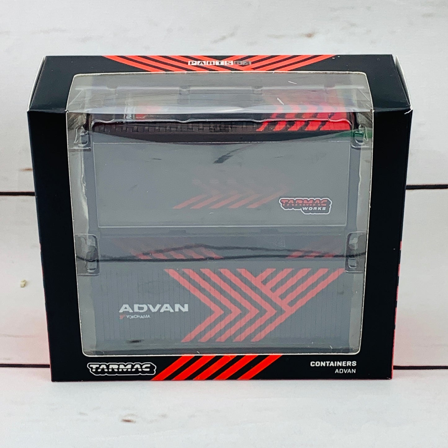 Tarmac Works Container ADVAN Base Set of 2 T64C-001-ADV