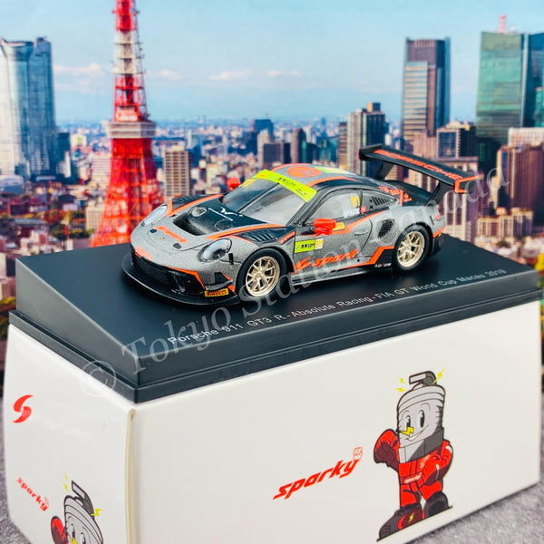 Sparky 1/64 PORSCHE 911 GT3 R NO.911 ABSOLUTE RACING FIA GT WORLD CUP MACAU 2019 ALEXANDRE IMPERATORI Y172