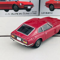Tomica Limited Vintage 1/64 Nissan Fairlady Z-L 2by2 (1977) LV-N41d Red