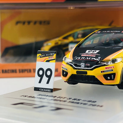 INNO64 HONDA FIT 3 RS #99 J'S Racing - Super Taikyu 2014 CARLOVERDIECAST Special Edition IN64-GK5-JS99