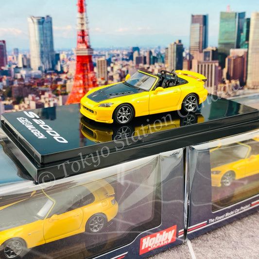 HOBBY JAPAN 1/64 Mugen S2000 Yellow HJ641020MY