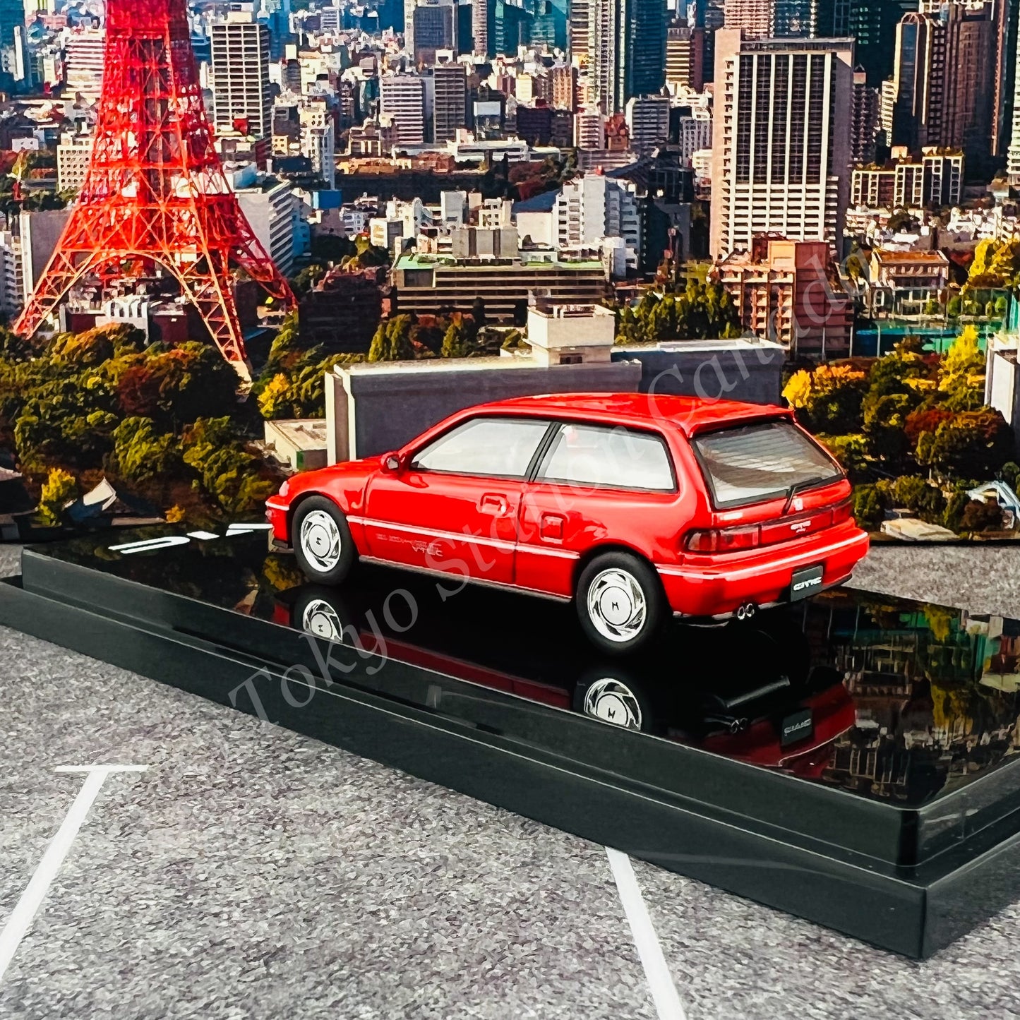 HOBBY JAPAN 1/64 Honda CIVIC (EF9) SiR Ⅱ Red HJ641031AR