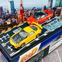 MODELER'S 1/64 Initial D Set Vol.3 Keisuke Takahashi RX-7 (FD3S) & Go Hojo NSX (NA1) MD64203