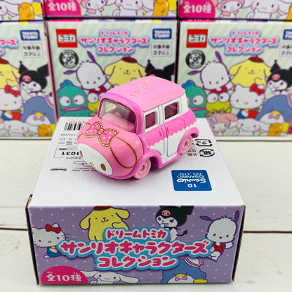 Dream TOMICA SANRIO Characters Collection Complete Set of 10 pcs