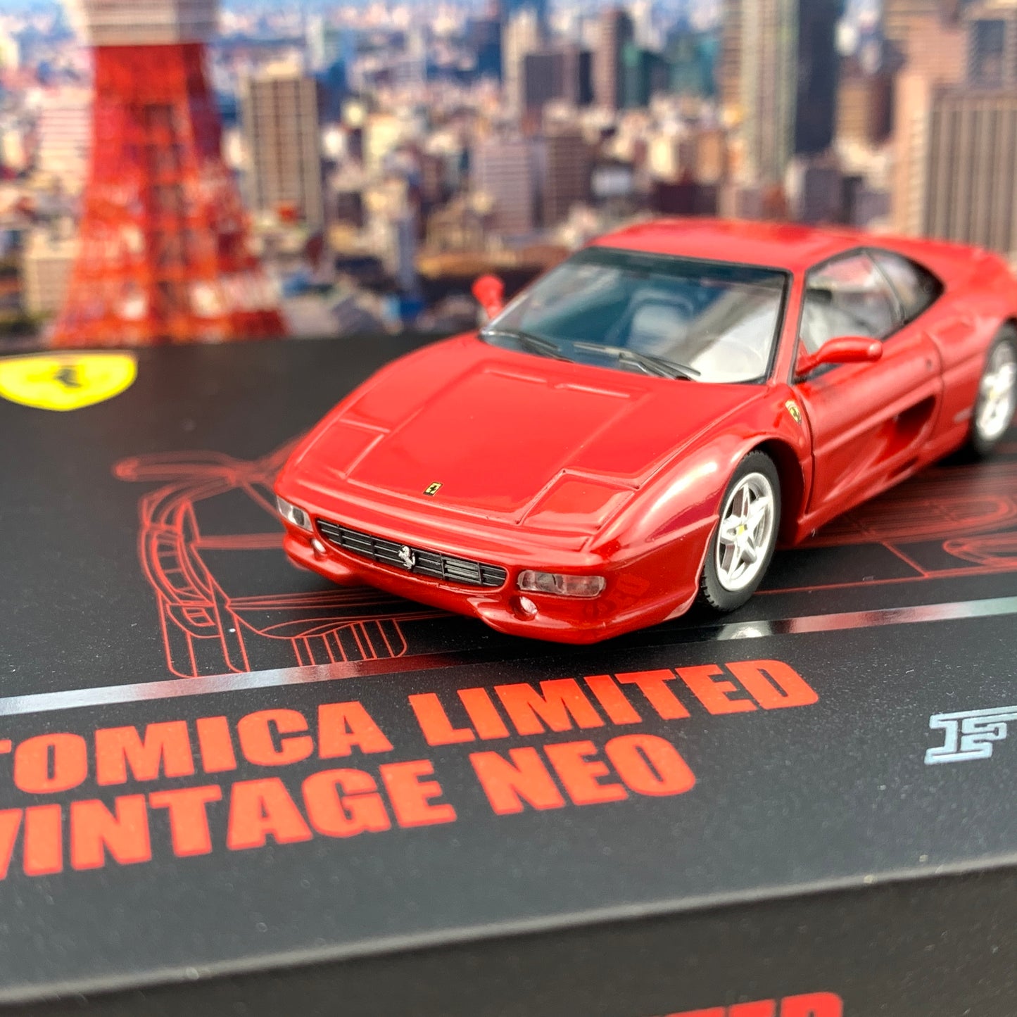 Tomytec Tomica Limited Vintage Neo 1/64 Ferrari F355 Berlinetta (RED)
