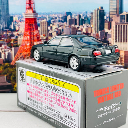 Tomytec Tomica Limited Vintage Neo 1/64 Toyota Chaser 2.5 Tourer V (Dark Green) LV-N224b