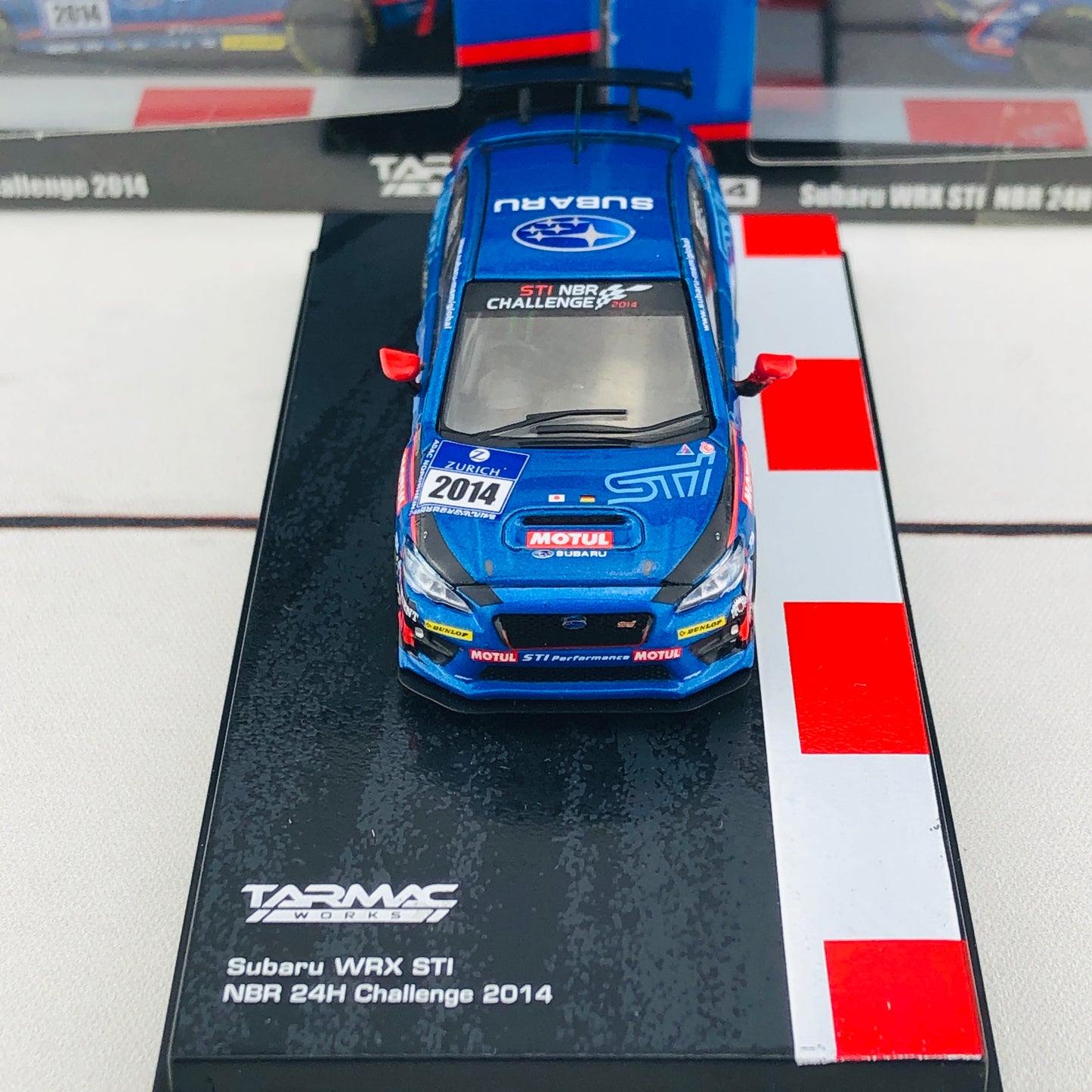 Tarmac Works 1/64 Subaru WRX STI NBR 24H Challenge 2014 T64-016-14N24