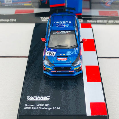 Tarmac Works 1/64 Subaru WRX STI NBR 24H Challenge 2014 T64-016-14N24