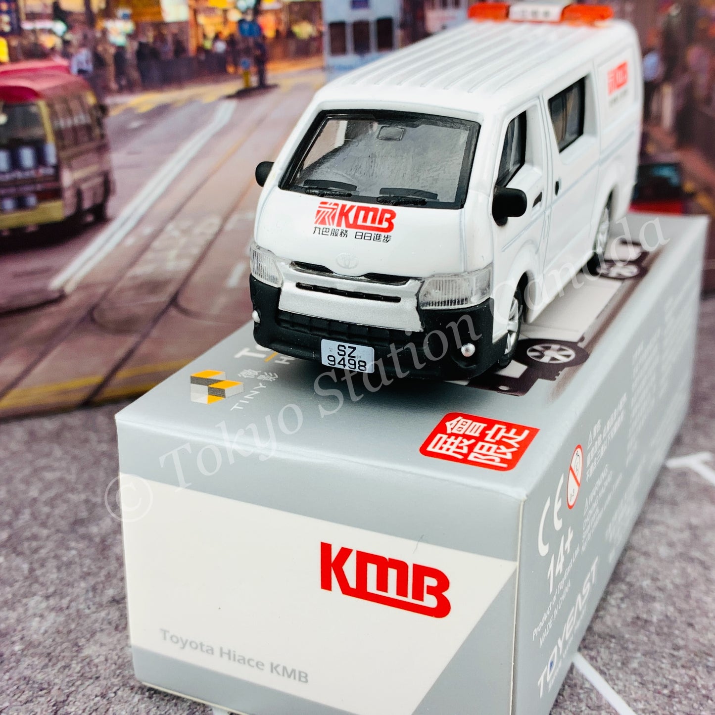TINY 微影 Toyota Hiace KMB Hong Kong (LIMITED EDITION 展會限定) KMB2020098
