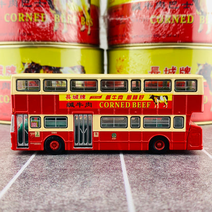 Tiny City Great Wall Brand Corned Beef Bus Show Special Edition 九巴利蘭珍寶 (平頂寶)「長城牌鹹牛肉」巴士 (堅尼地城 101) [展會限定]