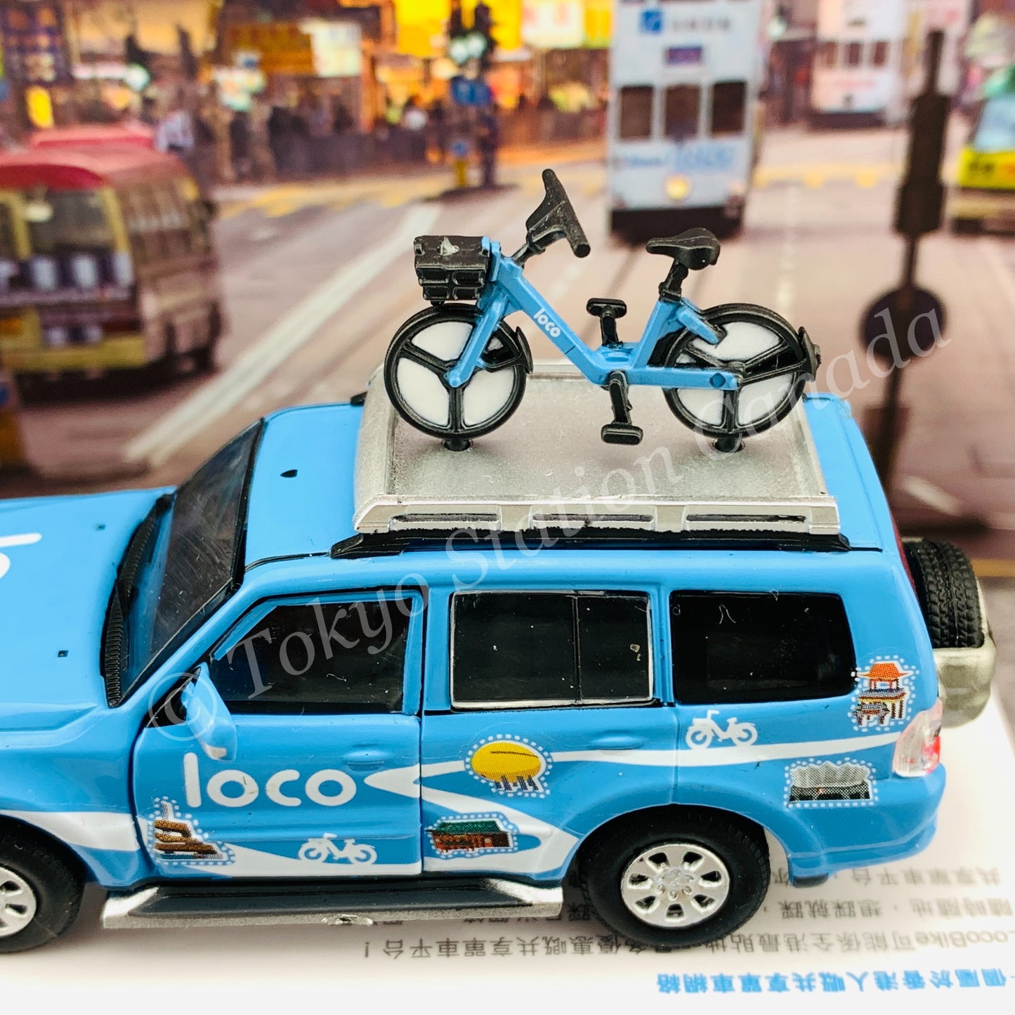 TINY 微影 128 MITSUBISHI Pajero 2015 LocoBike ATC65166