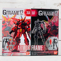 GFRAME 12 Mobile Suit Gundam 35A GAT-X303 AEGIS GUNDAM Armor Set and 35F GAT-X303 AEGIS GUNDAM Frame (01-A) Set