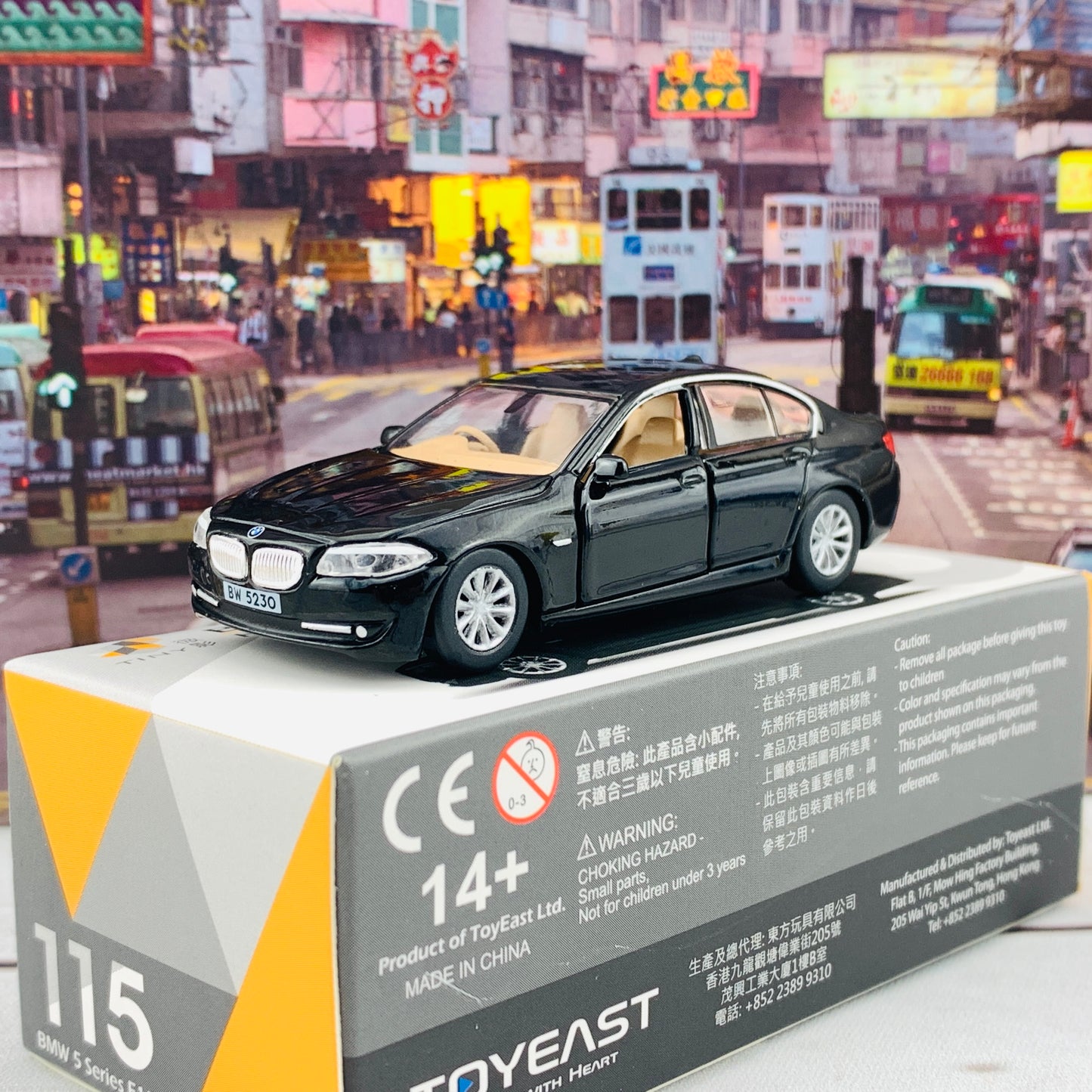Tiny 微影 115 BMW 5 Series F10 Black ATC64518