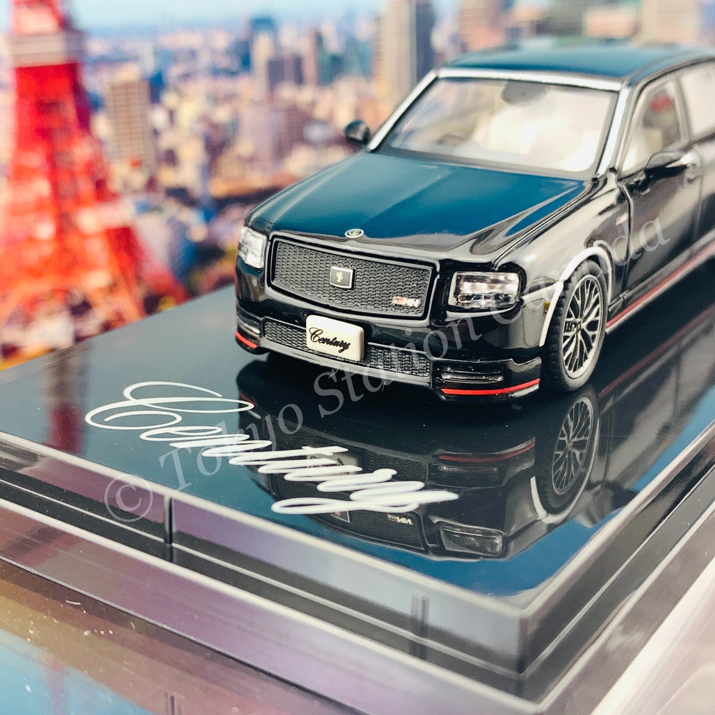 HOBBY JAPAN 1/64 Toyota CENTURY GRMN HJ641019GBK