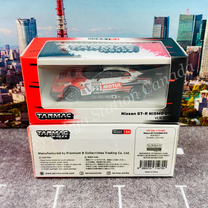 Tarmac Works 1/64 HOBBY64 Nissan GT-R Nismo GT3 VLN 2017 Michael Krumm / Tom Coronel *** With Container *** T64-035-17VLN23