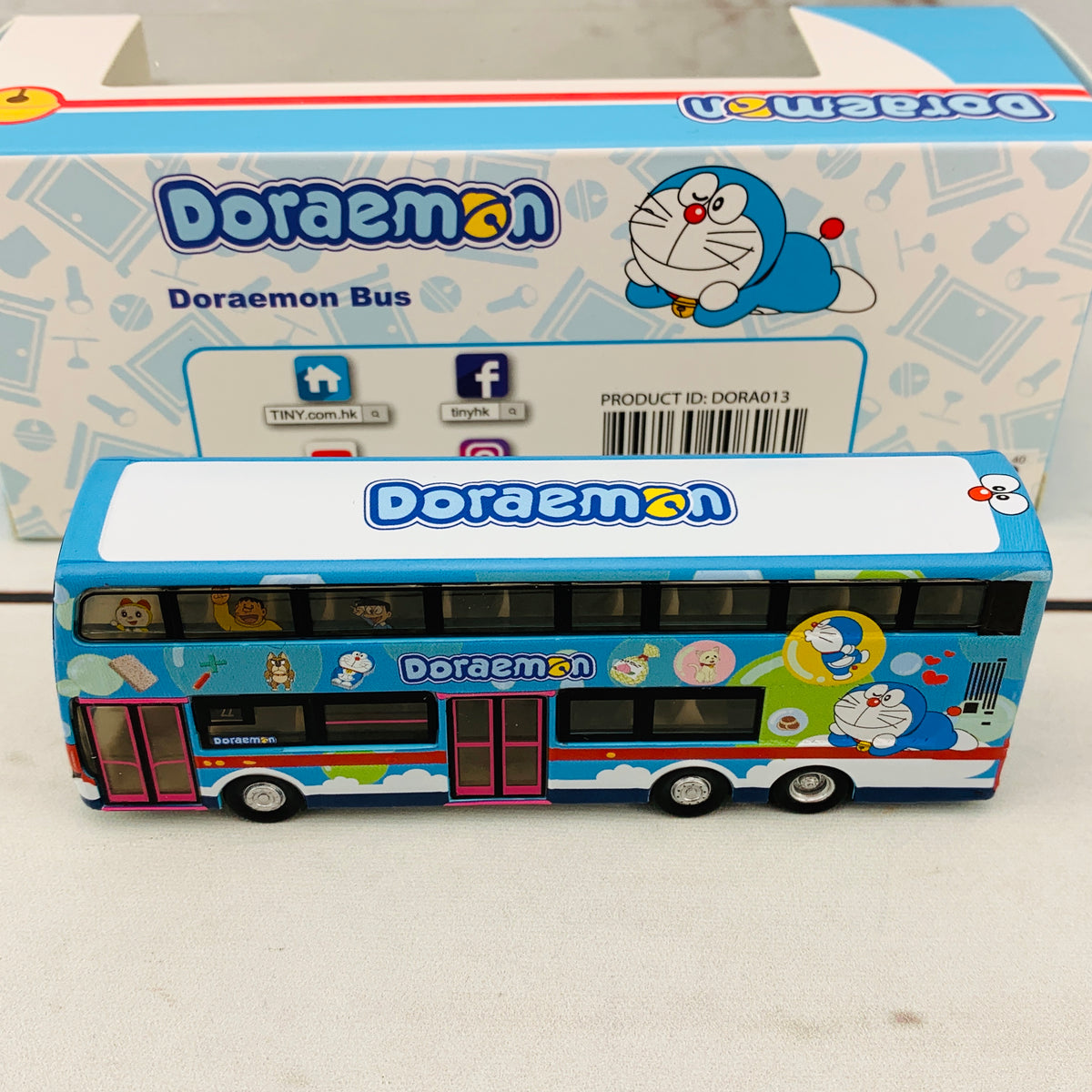 TINY x DORAEMON Double Decker Bus 叮噹雙層巴士 B9TL DORA013 – Tokyo Station