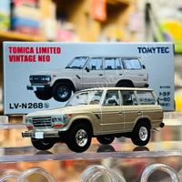 TOMYTEC Tomica Limited Vintage Neo 1/64 Toyota Land Cruiser 60 North American specification (Beige) 1988 LV-N268b
