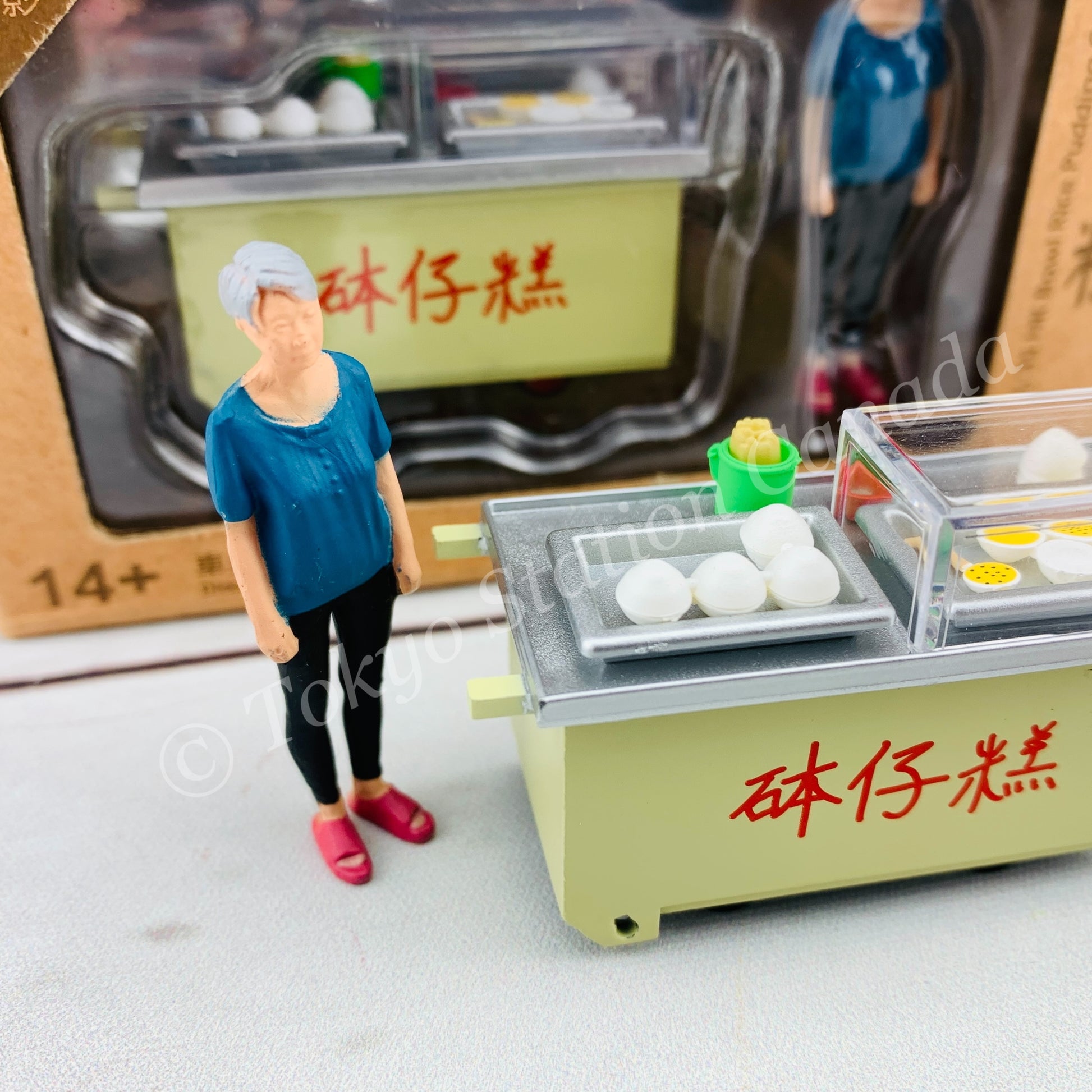 TINY 微影 1/35 Bowl Rice Pudding Cartful 砵仔糕檔 04 ACT35008