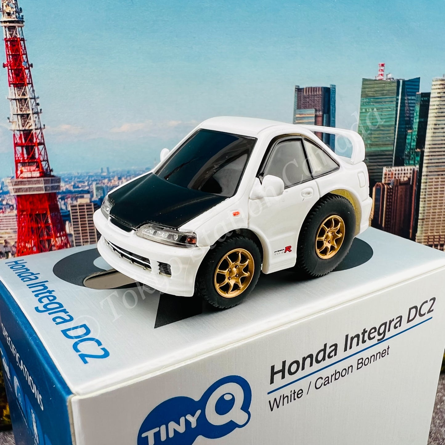Tiny Q Pro-Series 06 Honda Integra DC2 (White/Carbon Bonnet) TinyQ-06-S3