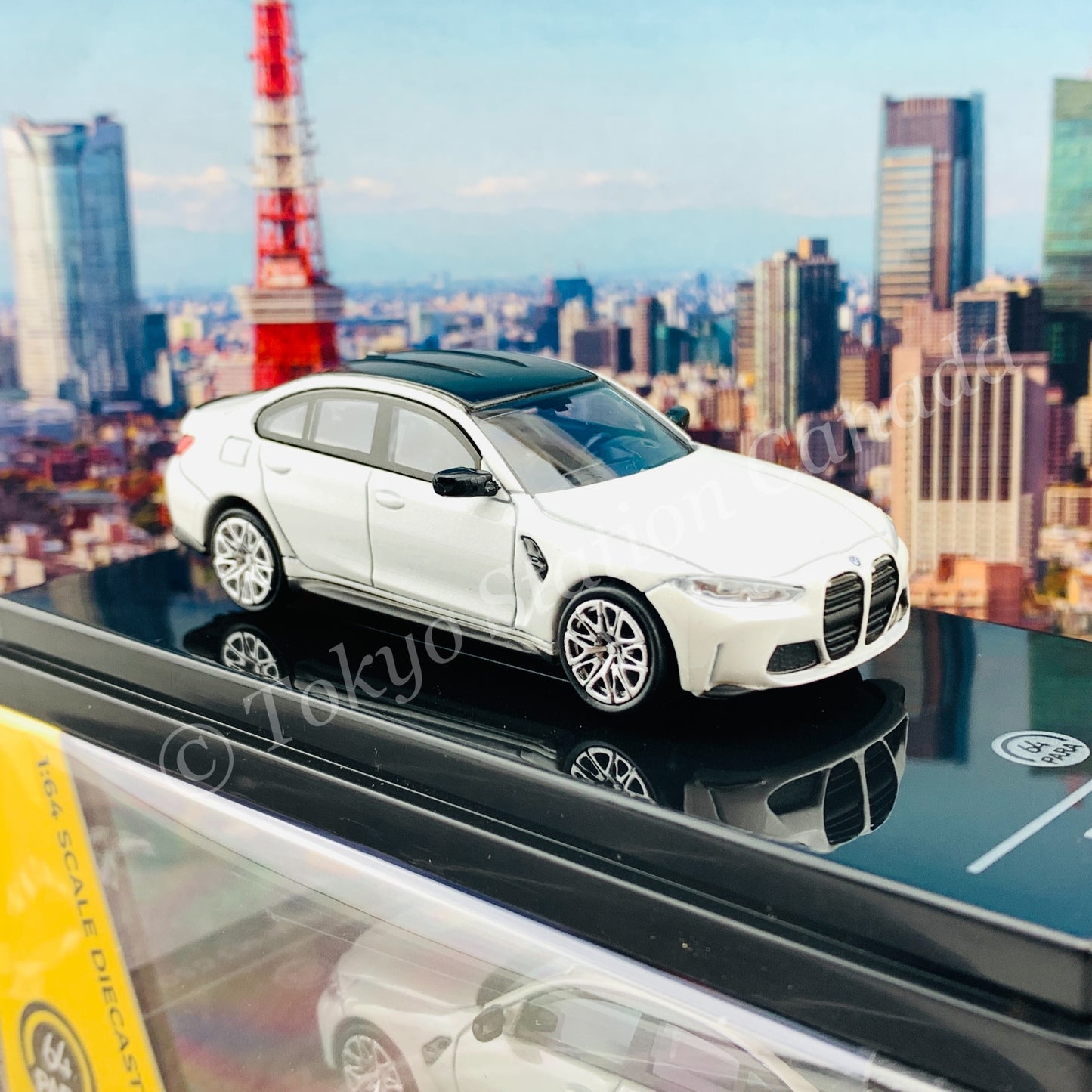 PARA64 1/64 BMW M3 G80 Frozen Brilliant White LHD PA-55202