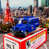 TOMICA EVENT MODEL No. 1 Isuzu Bonnet Bus Police Department (4904810798934)