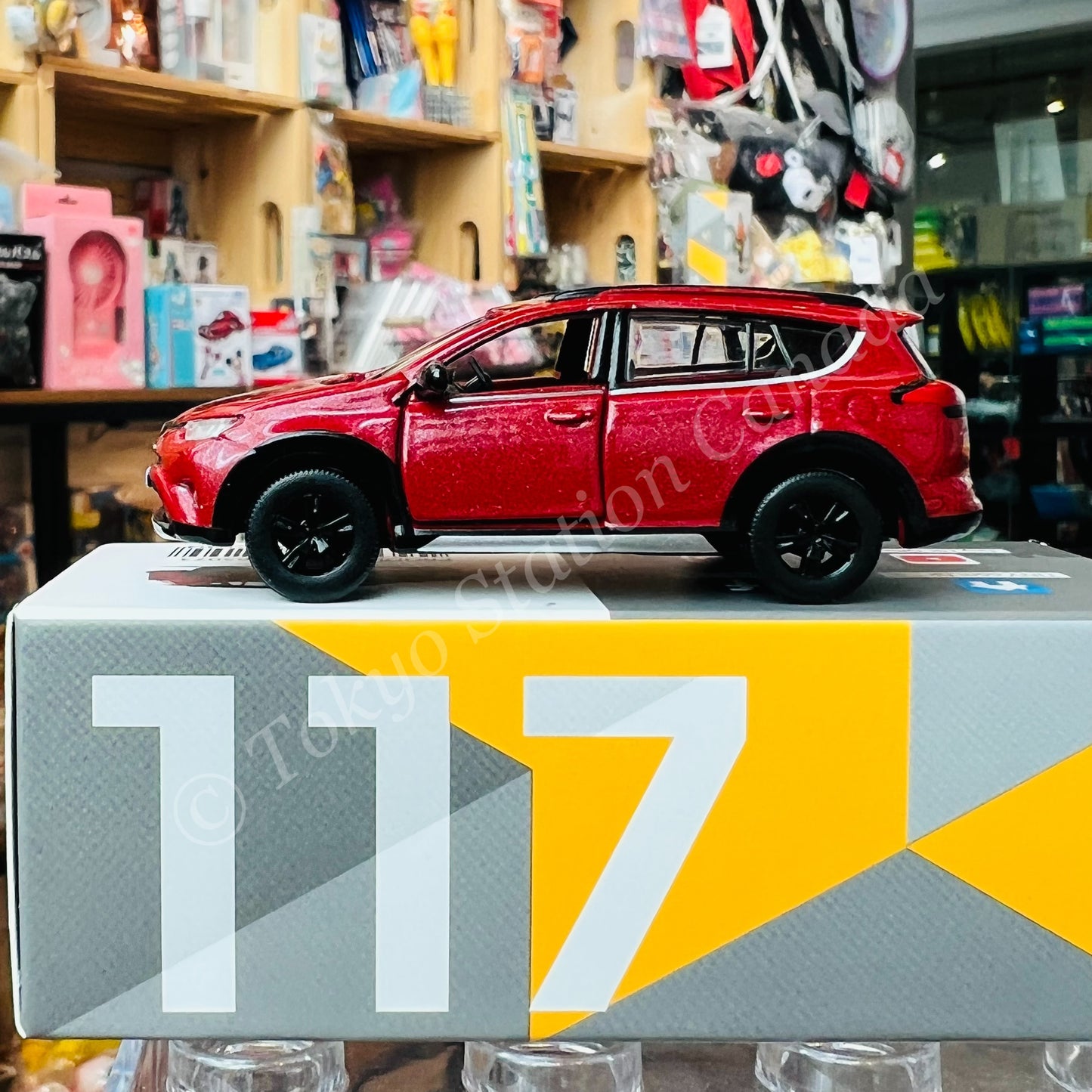 TINY 微影 117 Toyota Rav4 Red RHD ATC65073