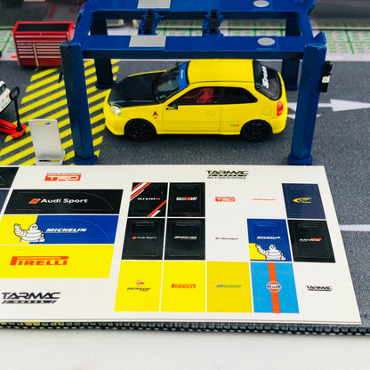 Tarmac Works 1/64 Garage Tool Set T64A-001-BL