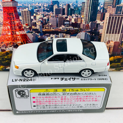 Tomytec Tomica Limited Vintage Neo 1/64 Toyota Chaser 2.5 Tourer V (White) LV-N224a