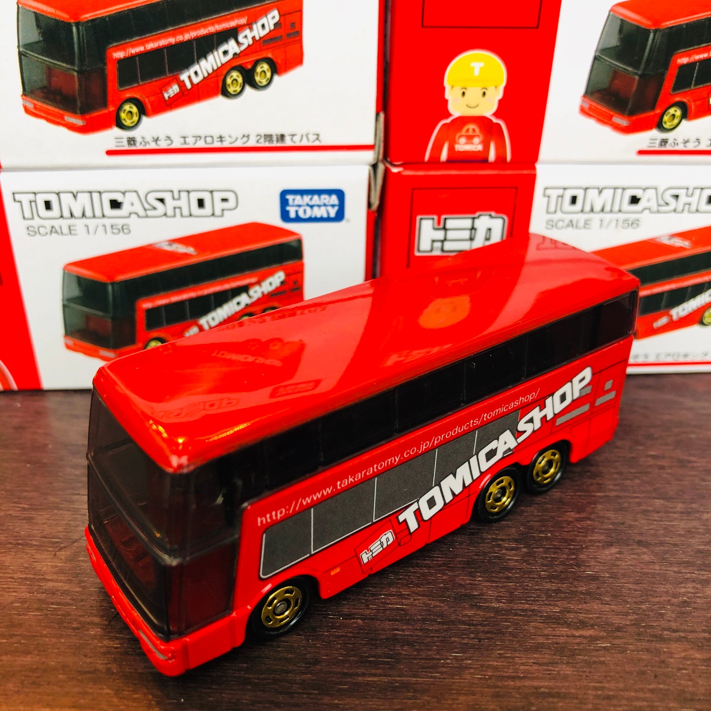 Tomica Shop Original Model Mitsubishi Fuso Aero King Double Decker