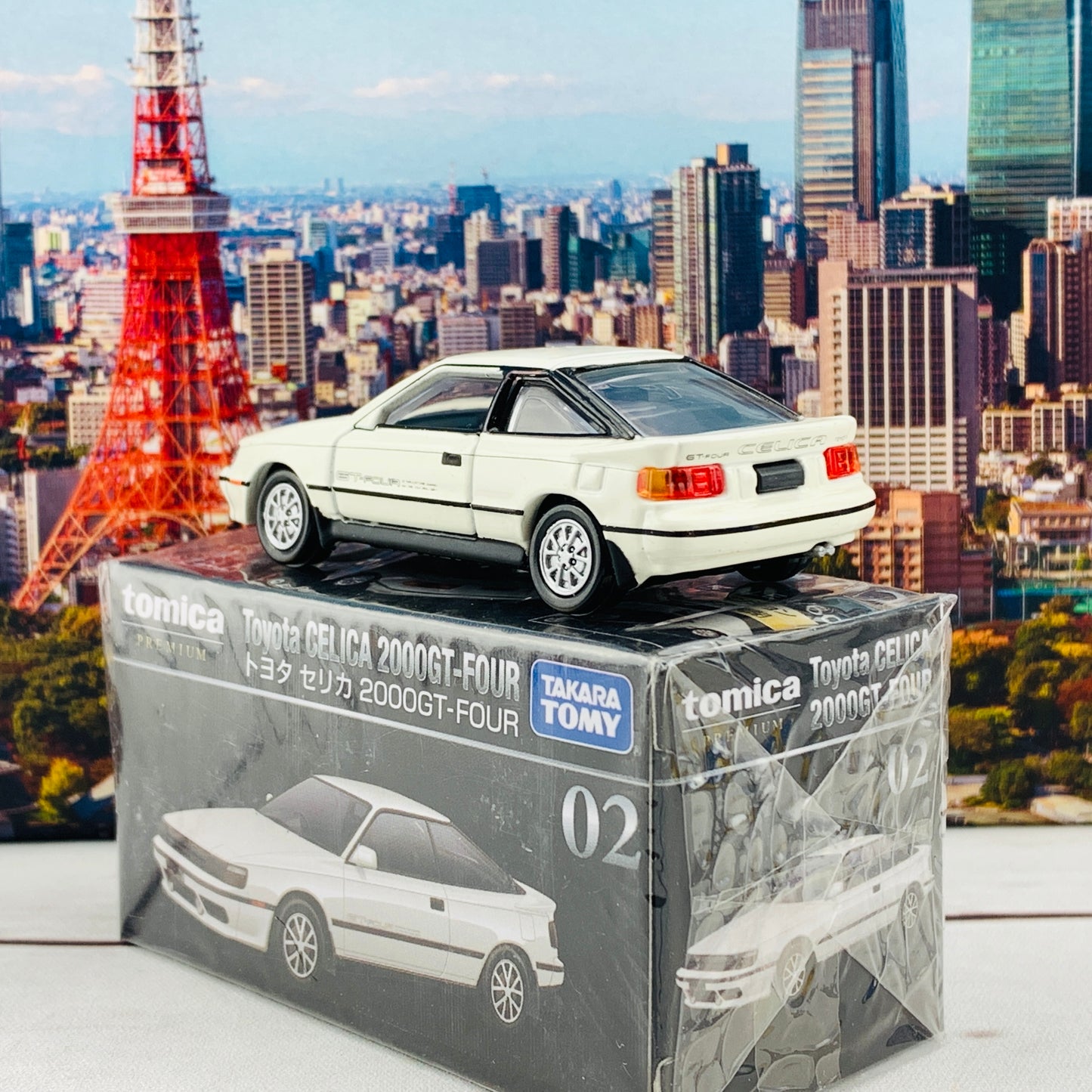Tomica Premium 02 Toyota Celica 2000GT-FOUR