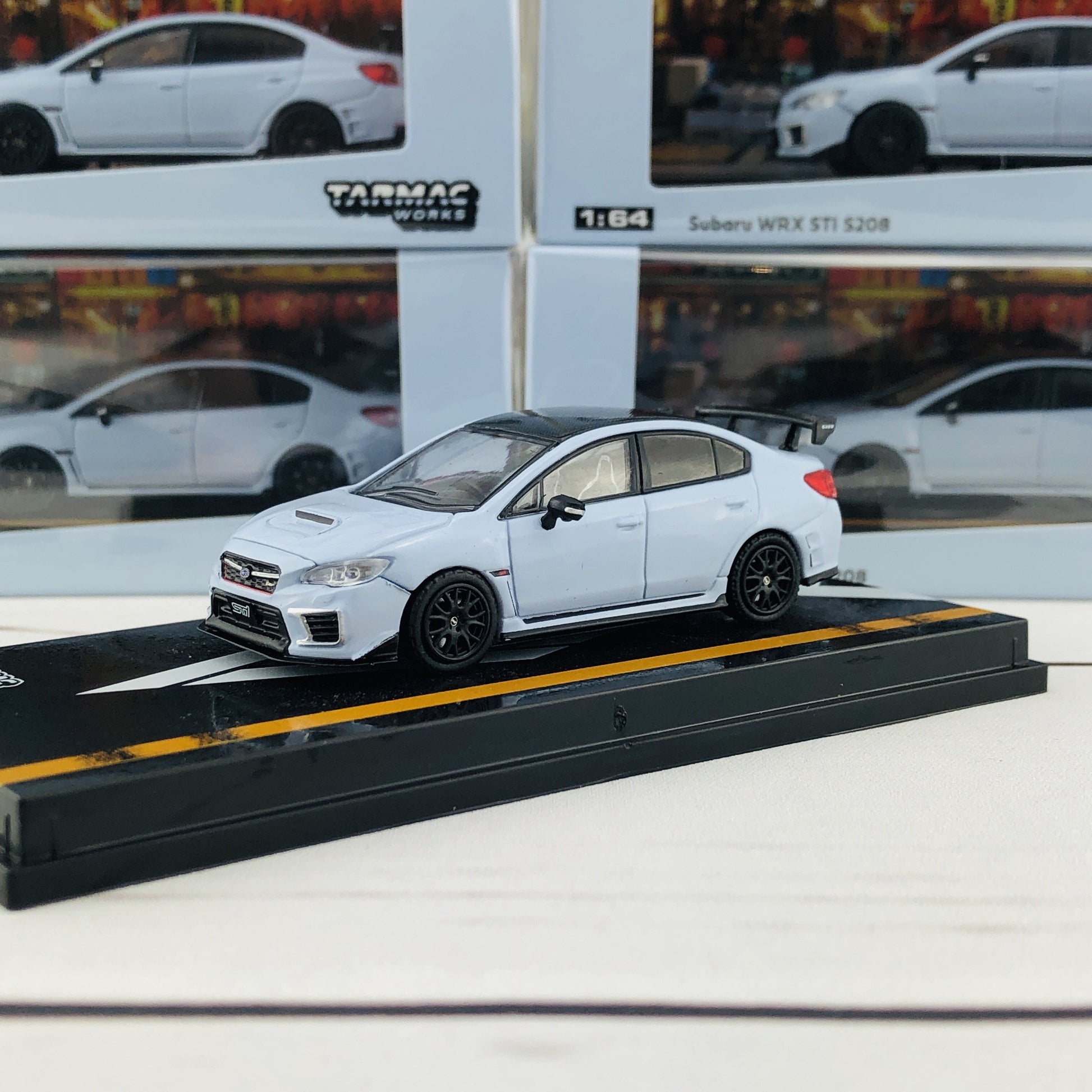 Tarmac Works 1/64 Subaru WRX STI S208 Grey