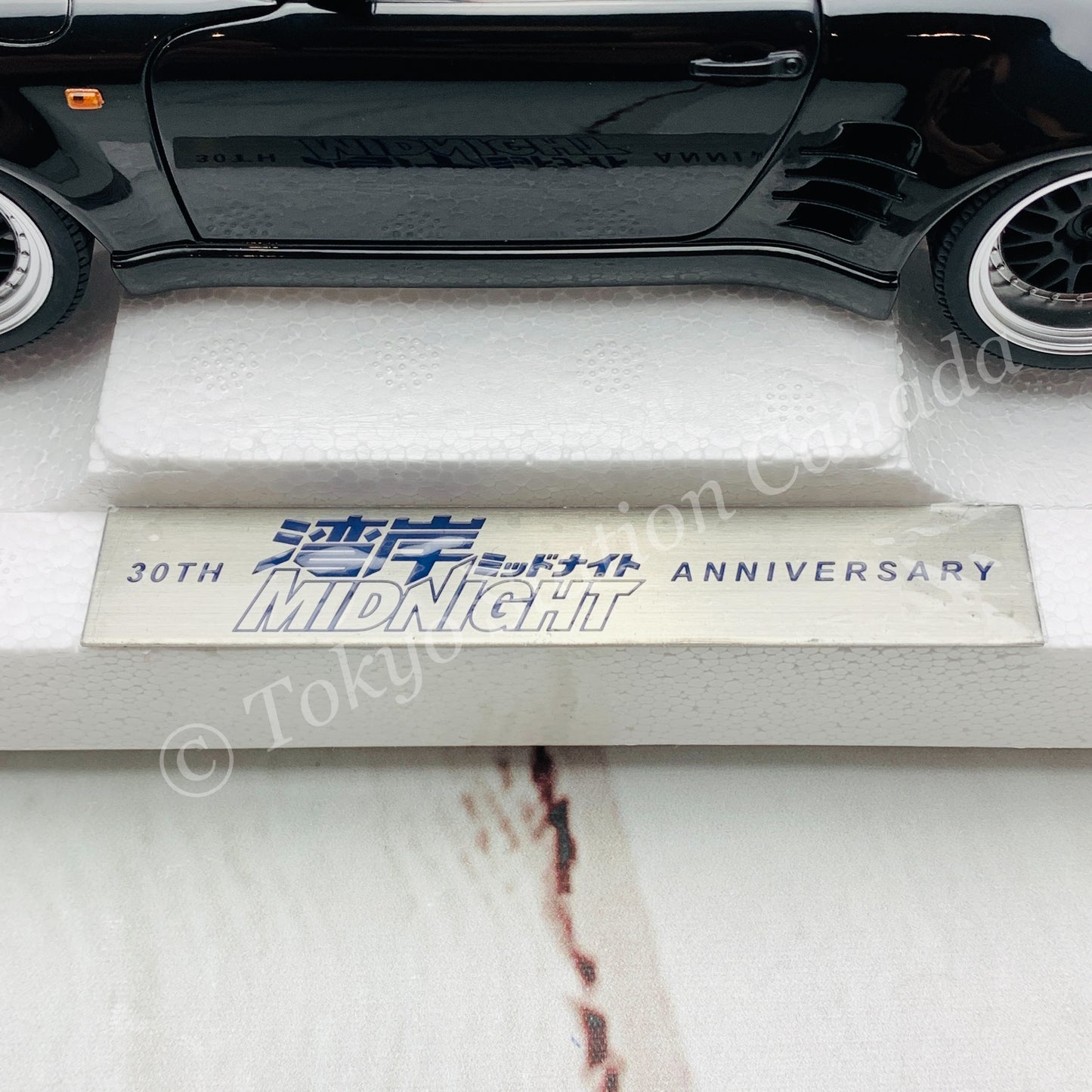 AUTOart 1/18 Porsche 911 (930) Turbo WANGAN MIDNIGHT "Blackbird" (30th Anniversary) 78157