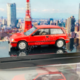 HOBBY JAPAN 1/64 Honda CIVIC Si (AT) 1984 Red HJ641029AR