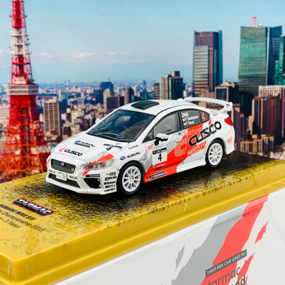Tarmac Works 1/64 Hobby Collection Subaru WRX STI Japanese Rally Championship 2015 Y. Sumiyama / T. Yasui T64-016-CU