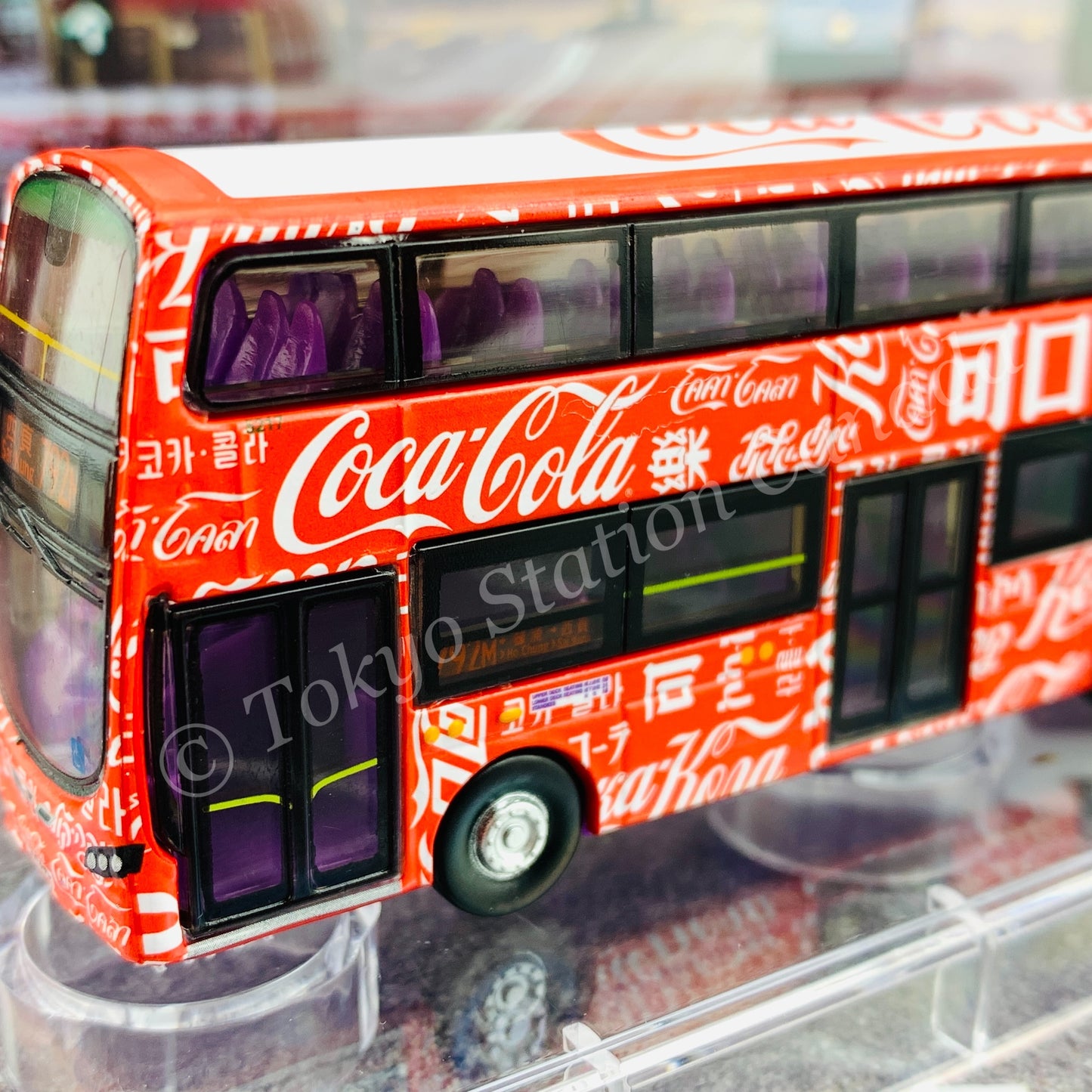 Tiny 微影 B9TL Bus Coca-Cola 可口可樂 COKE020 (Sai Kung 792M 西貢)
