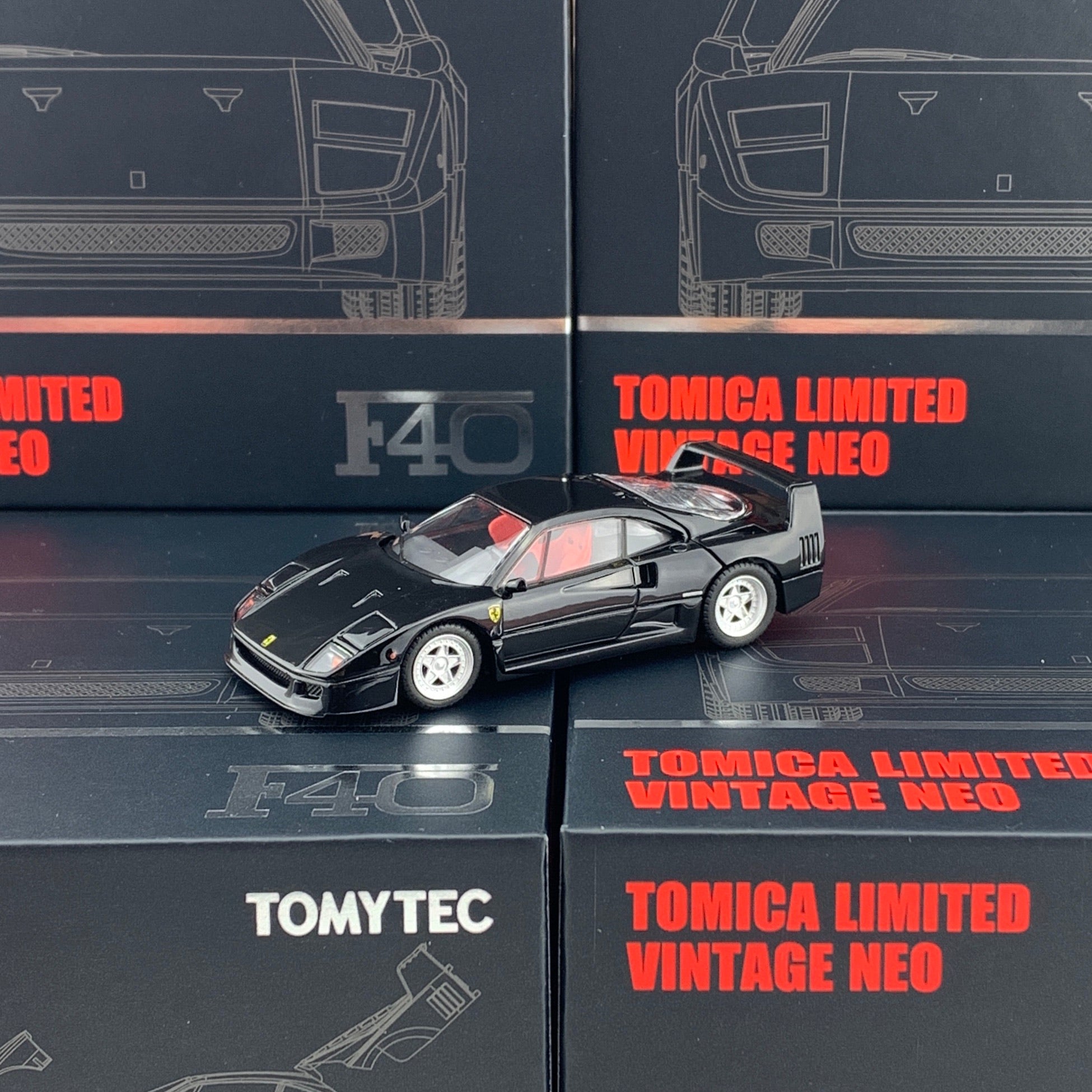 The Ferrari F40 Tomica Limited Vintage Neo is Pretty Amazing