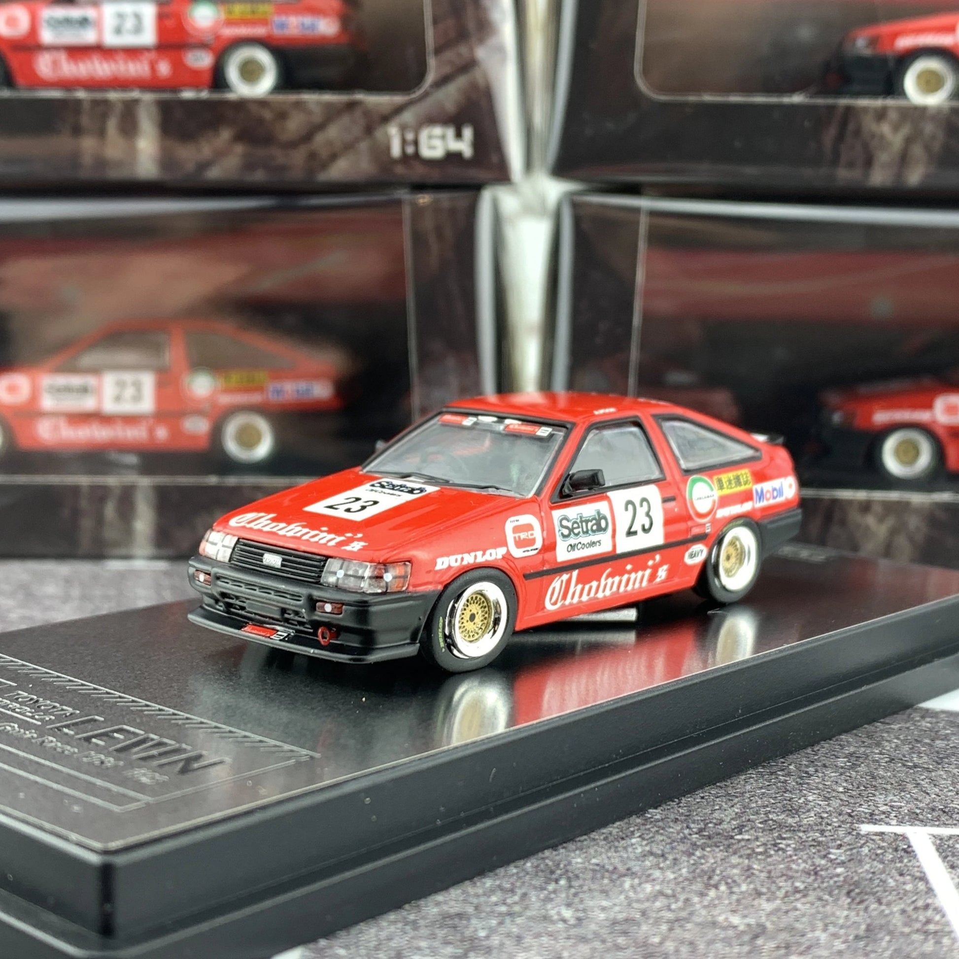 INNO64 x POPRACE Toyota Corolla Levin macau Guia Race 1994 #23 PR64-86-84M23