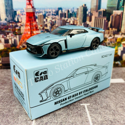 ERA CAR 1/64 SP Nissan GT-R50 By Italdesign - Production Version Pearl Blue NS21GTRSP51