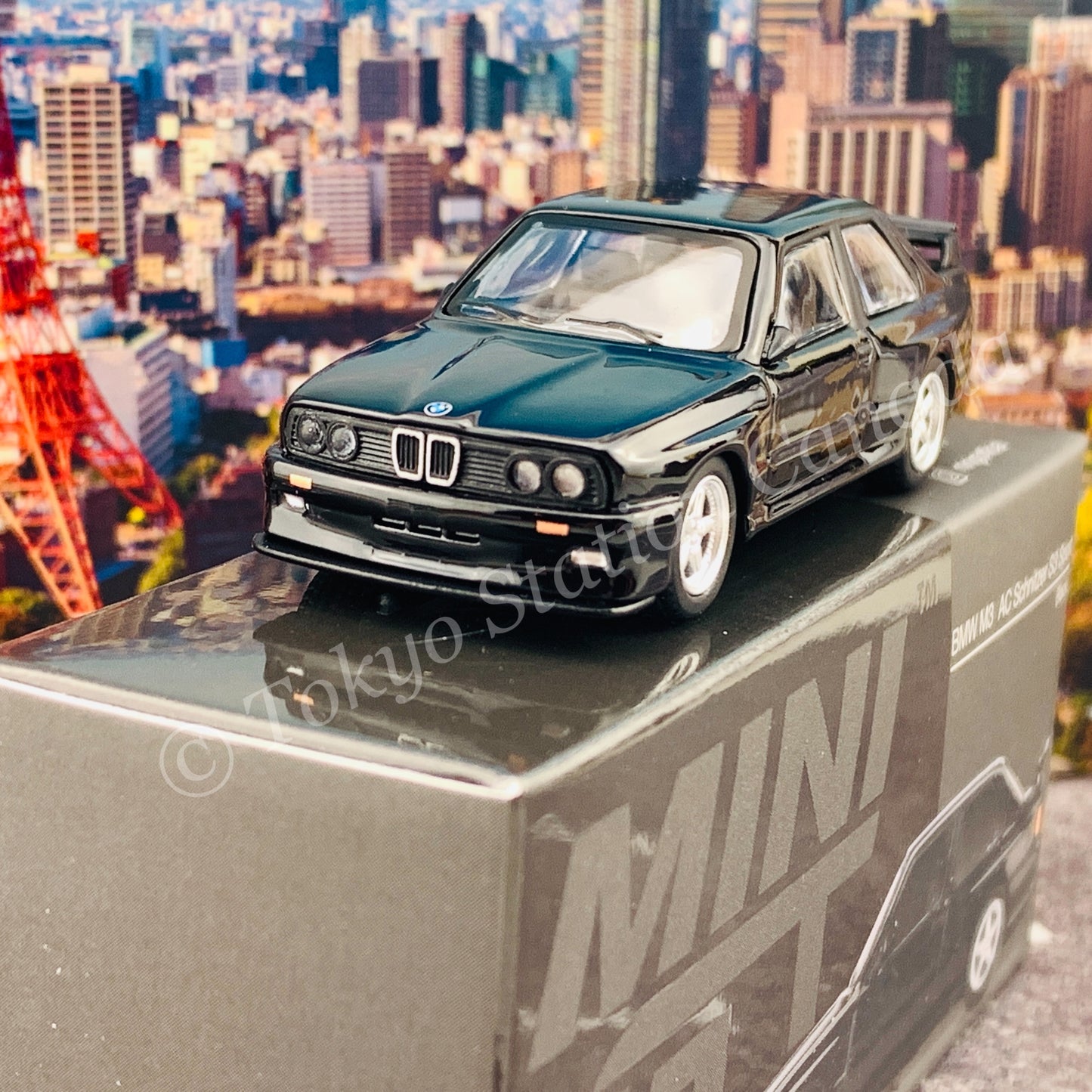 MINI GT 1/64 BMW M3 AC Schnitzer S3 Sport Black LHD MGT00119-L