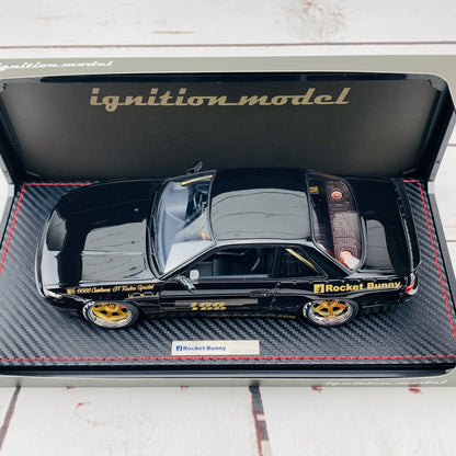 Ignition Model 1/18 Rocket Bunny Nissan S13 V1 Black IG1131