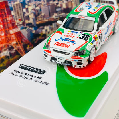 Tarmac Works 1/64 HOBBY64 Toyota Altezza N1 Super Taikyu Series 1999 T64-019-99ST36