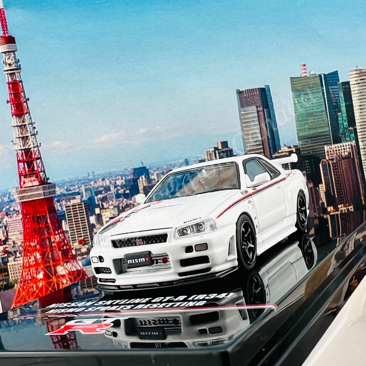 INNO64 1/64 NISSAN SKYLINE GT-R (R34) NISMO SPORTS RESETTING IN64-R34RT-NSR