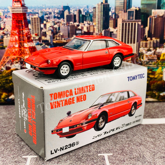 Tomytec Tomica Limited Vintage Neo 1/64 Nissan Fairlady Z-T 2BY2 (red) LV-N236b