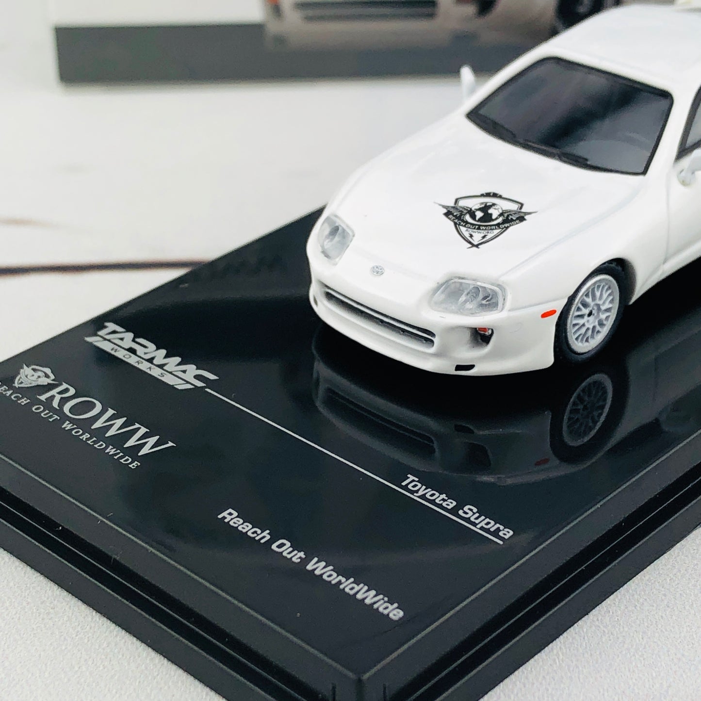 Tarmac Works 1/64 Toyota Supra ROWW Reach Out Worldwide T64-011-PAUL