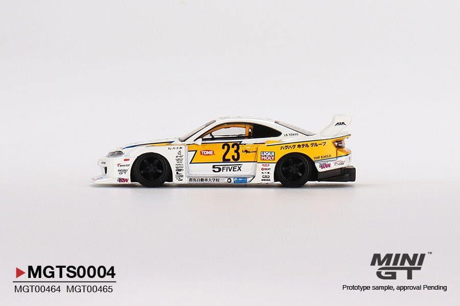 MINI GT 1/64 LB Racing Racing Transporter Set (Included 1 transporter and 1 Car)  MGTS0004