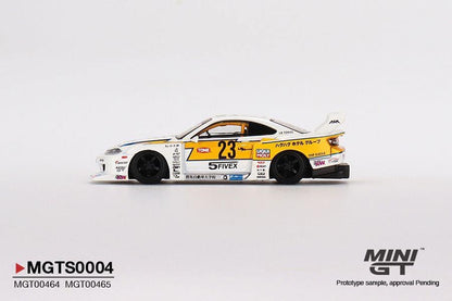MINI GT 1/64 LB Racing Racing Transporter Set (Included 1 transporter and 1 Car)  MGTS0004