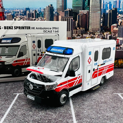ERA CAR 1/64 46 MERCEDES - BENZ SPRINTER HK Ambulance (PRA) MB22SPR46