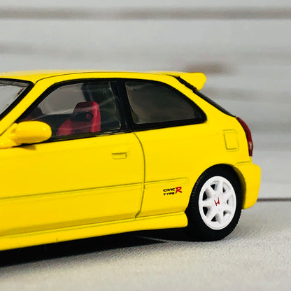 Tomica Limited Vintage Tomytec Hong Kong Edition Honda Civic Type R EK9 Yellow